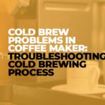 Cold Brew Problems in Coffee Maker Troubleshooting Cold Brewing Process