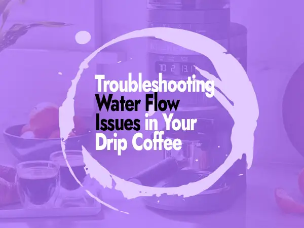 Troubleshooting Water Flow Issues in Your Drip Coffee Maker