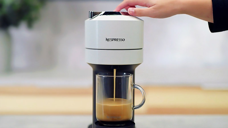 How to exit descaling mode on nespresso vertuo