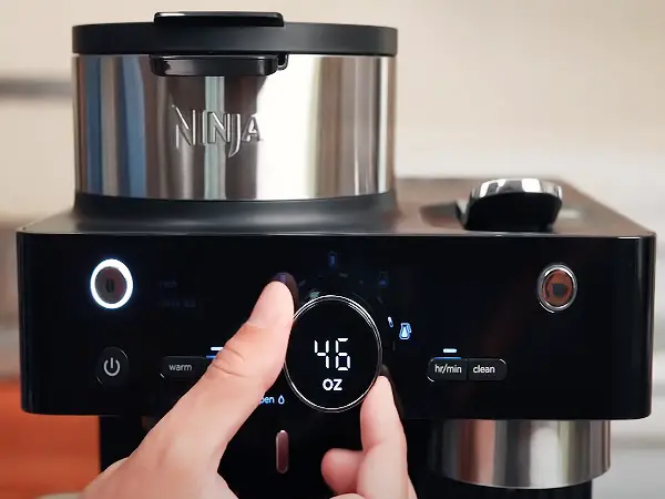 Ninja coffee maker brew light blinking