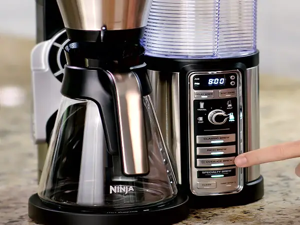 Ninja Coffee Maker Clock Display Not Working