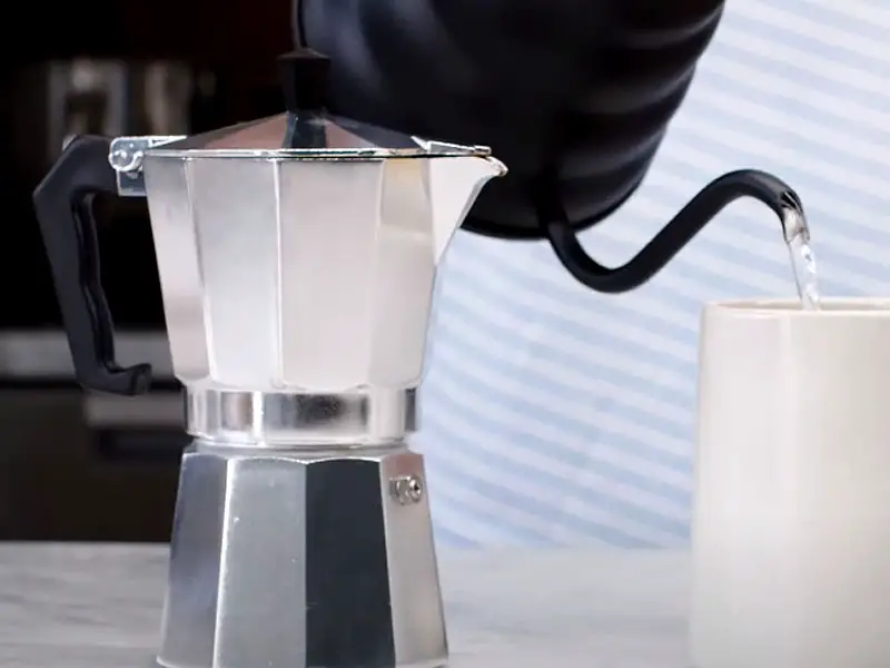 Cleaning Aluminum Coffee Pot