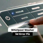 5D Error on Whirlpool Washer