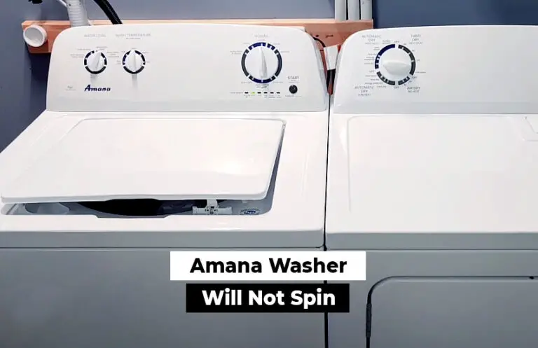 Amana Washer Will Not Spin