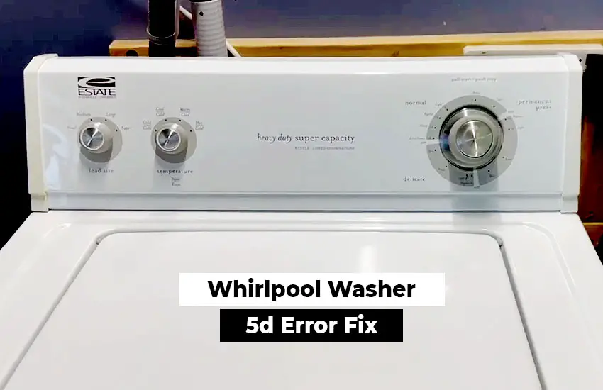 Estate Whirlpool Washer Not Spinning