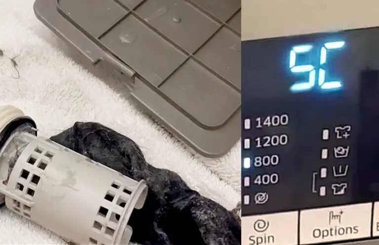 How to Fix SC Error Code on Samsung Washer