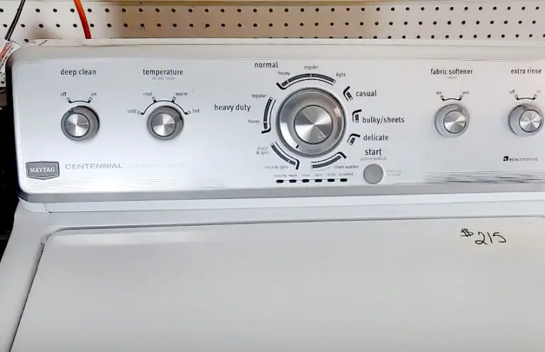 Maytag Centennial Washer Not Draining