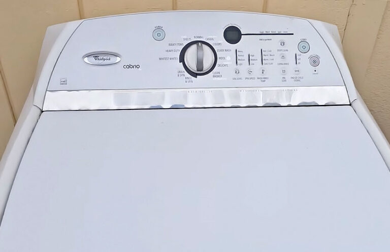 Whirlpool Cabrio Washer Not Draining