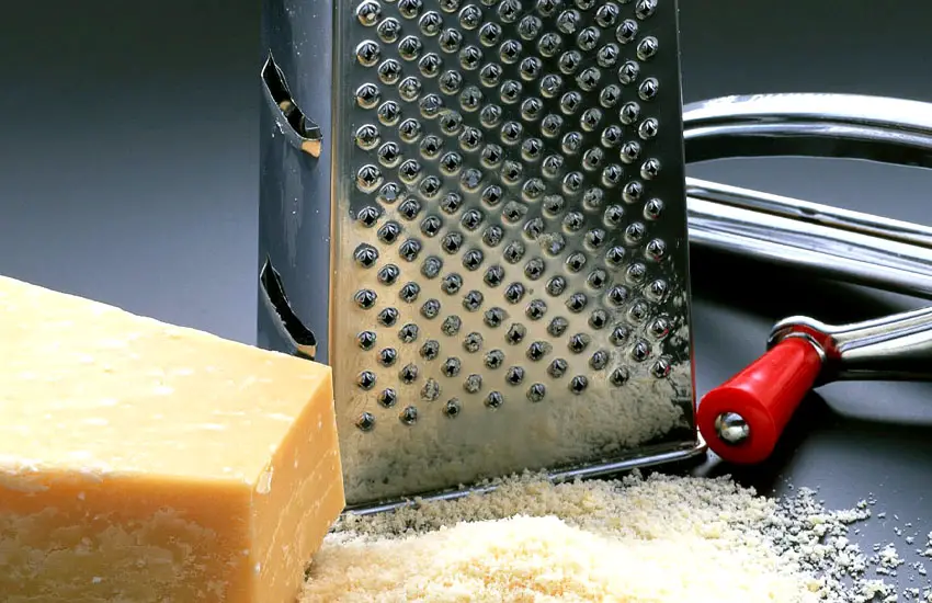 Cleaning a Cheese Grater
