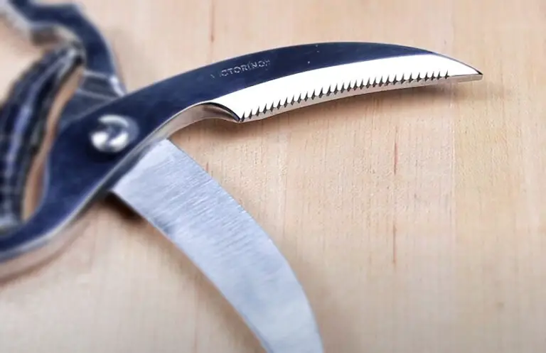 How to Sharpen Serrated Kitchen Shears