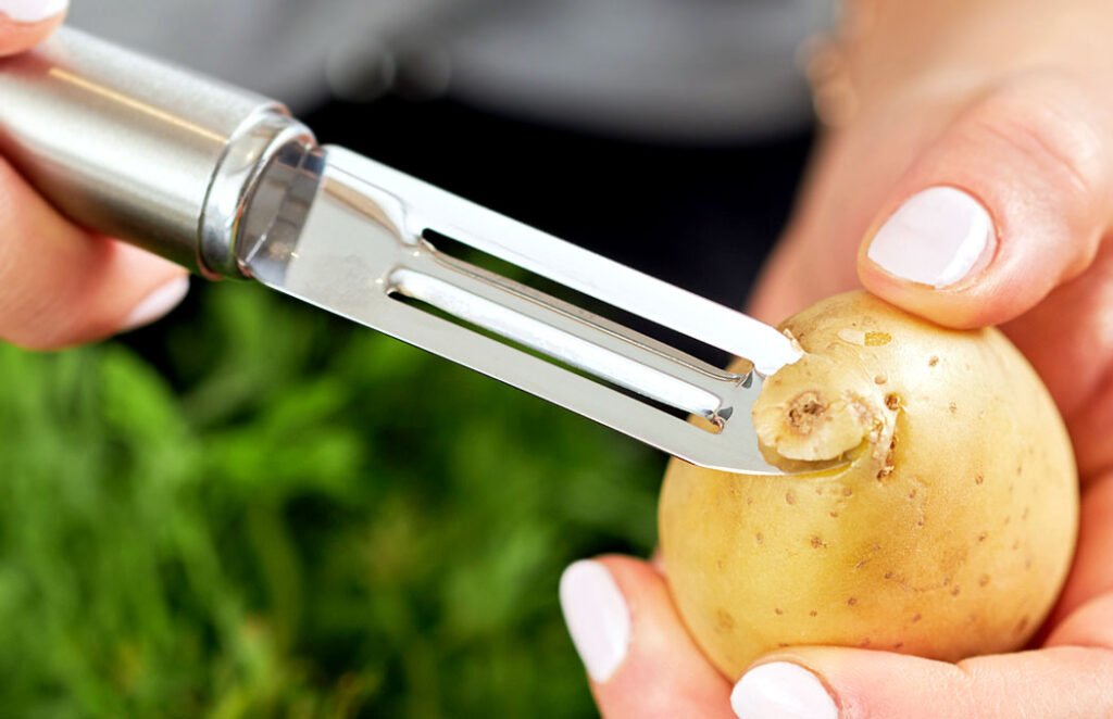 How to Use a Potato Peeler