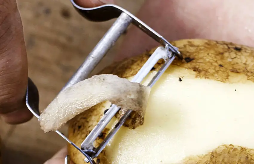 How to Use a Potato Peeler
