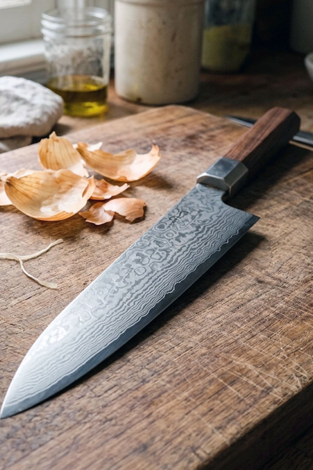 how to sharpen japanese chef knife