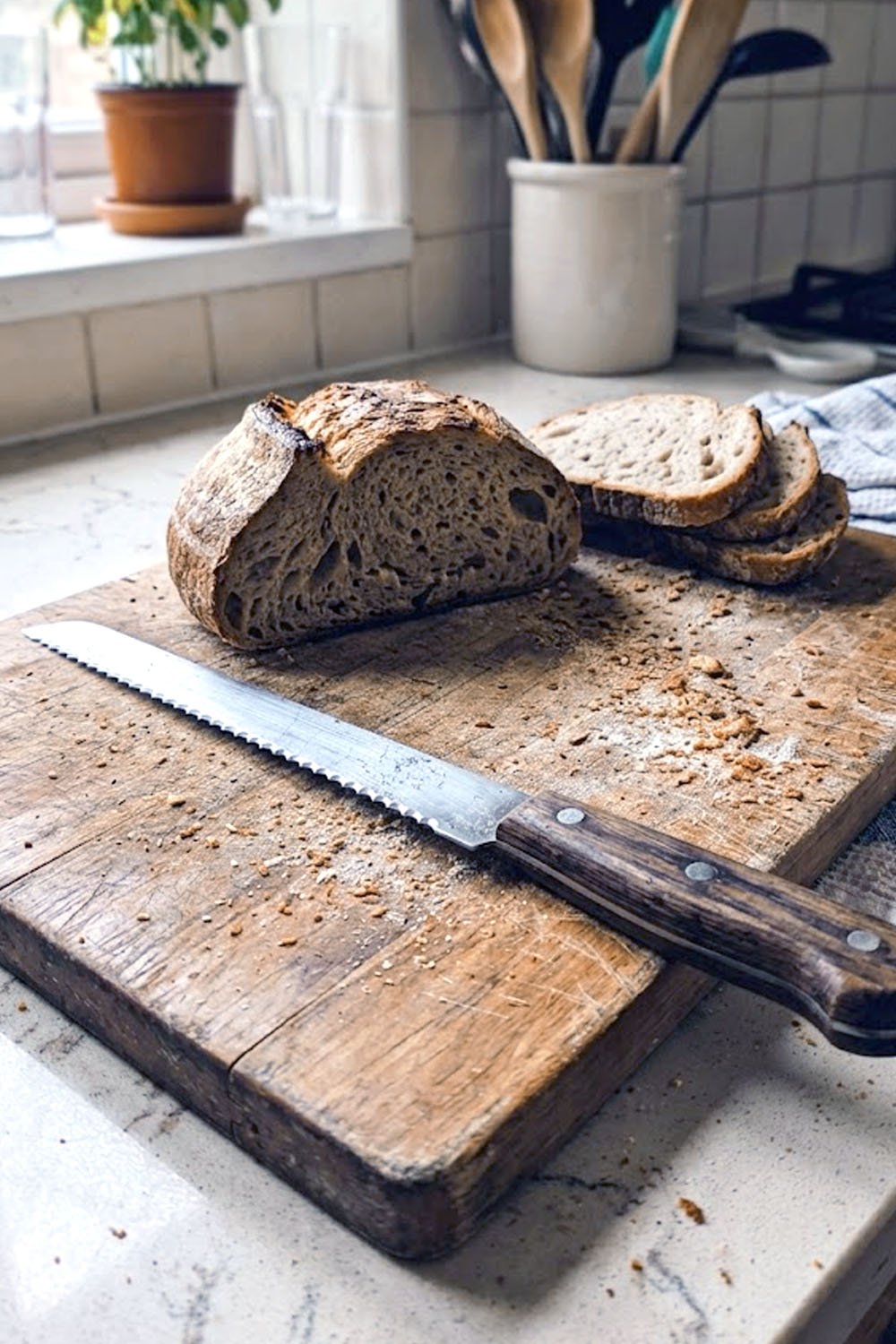 How to use a bread knife