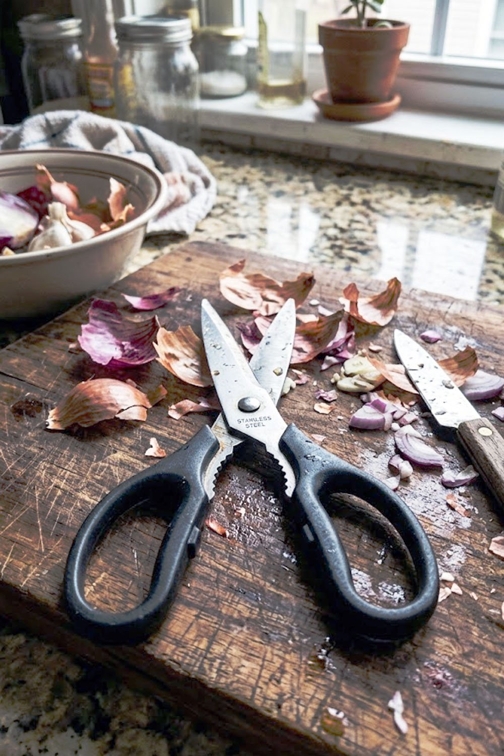 How to use kitchen shears