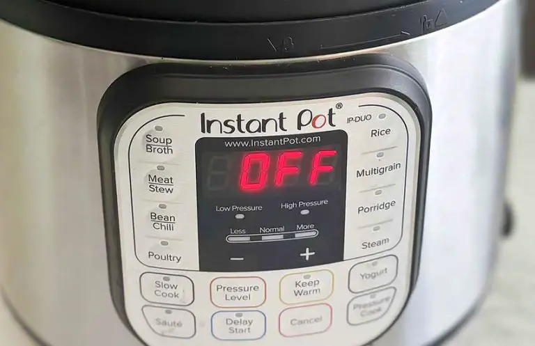 Instant Pot Manual Button Not Working