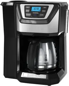 BLACK+DECKER CM5000B 12-Cup Mill and Brew Coffee Maker