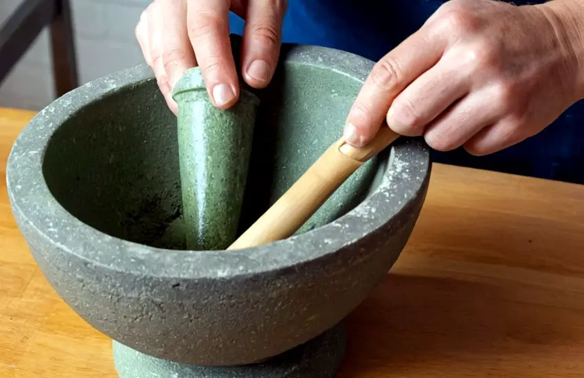 How to Season Mortar and Pestle