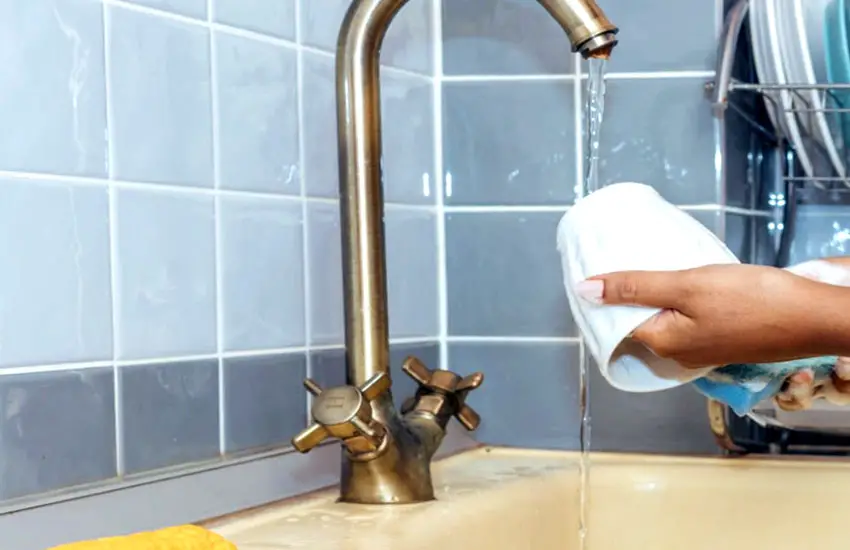 How to Fix a Leaky Kitchen Faucet with Two Handles