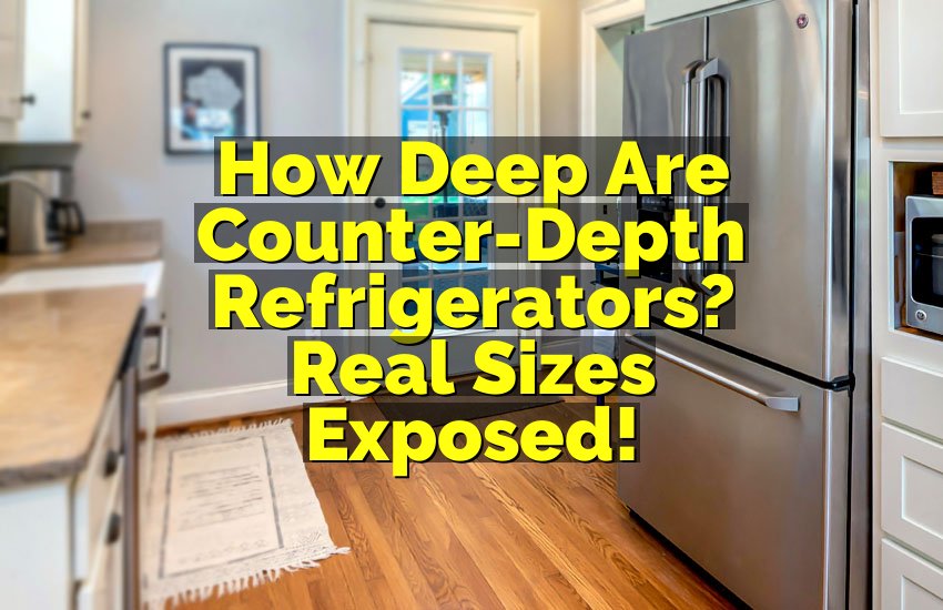 How Deep Are Counter-Depth Refrigerators? Real Sizes Exposed!