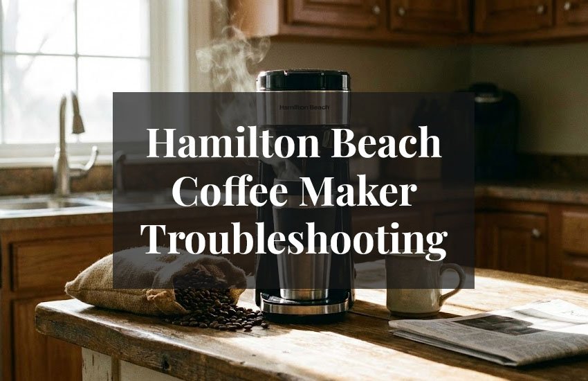 Hamilton Beach Coffee Maker Troubleshooting