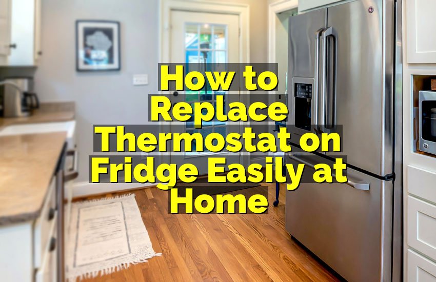 How to Replace Thermostat on Fridge Easily at Home
