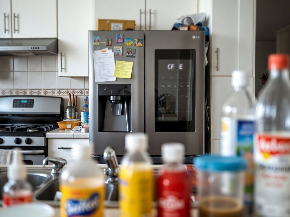 LG Refrigerator Error Code CF E