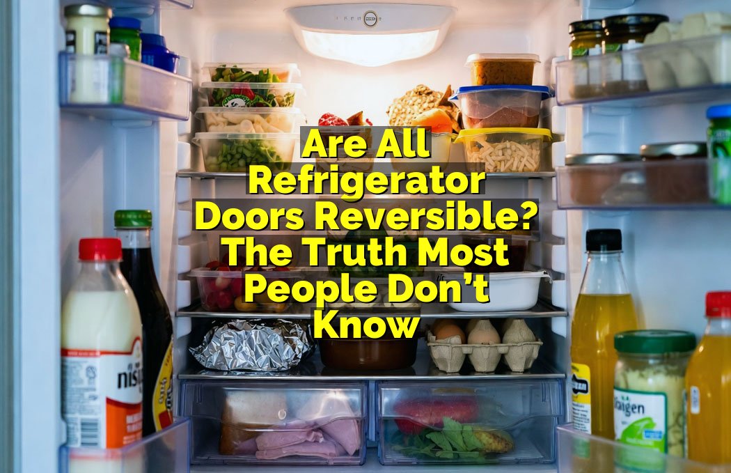 Are All Refrigerator Doors Reversible? The Truth Most People Don’t Know