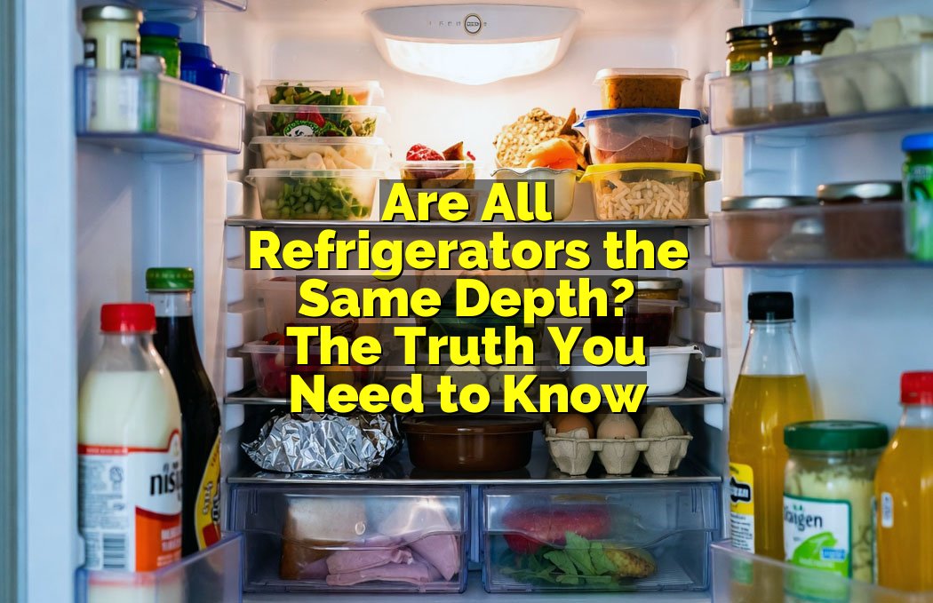 Are All Refrigerators the Same Depth? The Truth You Need to Know
