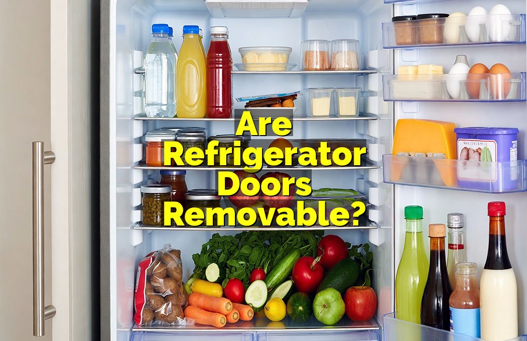 Are Refrigerator Doors Removable?