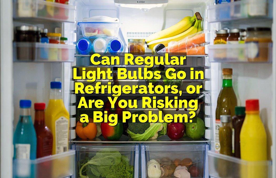 Can Regular Light Bulbs Go in Refrigerators, or Are You Risking a Big Problem?