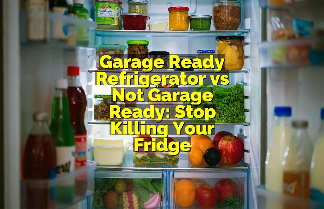 Garage Ready Refrigerator vs Not Garage Ready: Stop Killing Your Fridge
