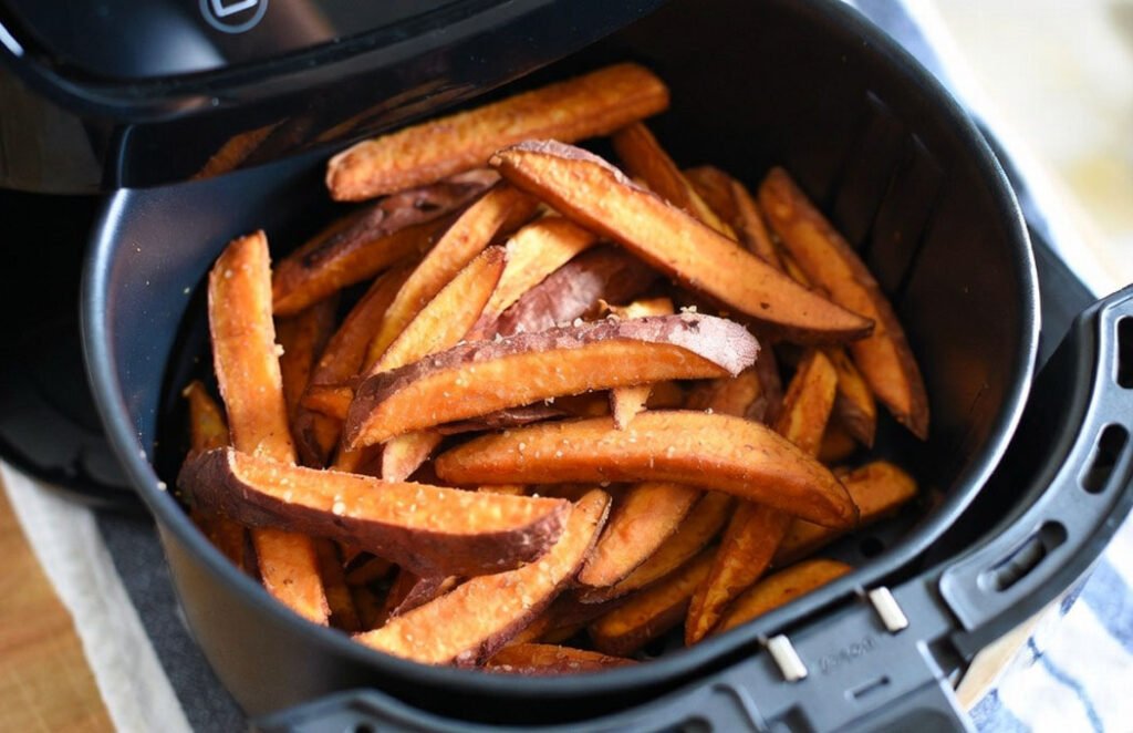 Frozen Sweet Potato Fries in Air Fryer