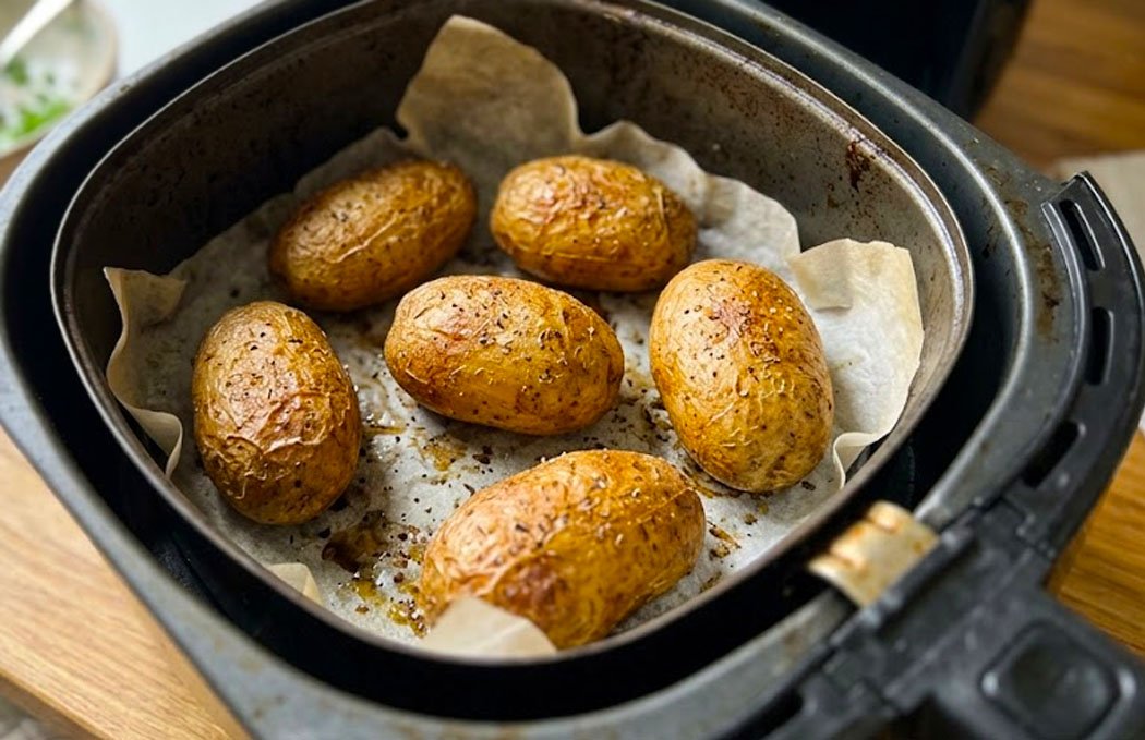 How Long to Cook Baked Potatoes in Air Fryer
