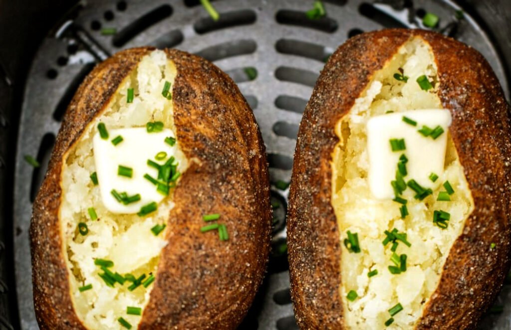 How Long for Two Baked Potatoes in Air Fryer