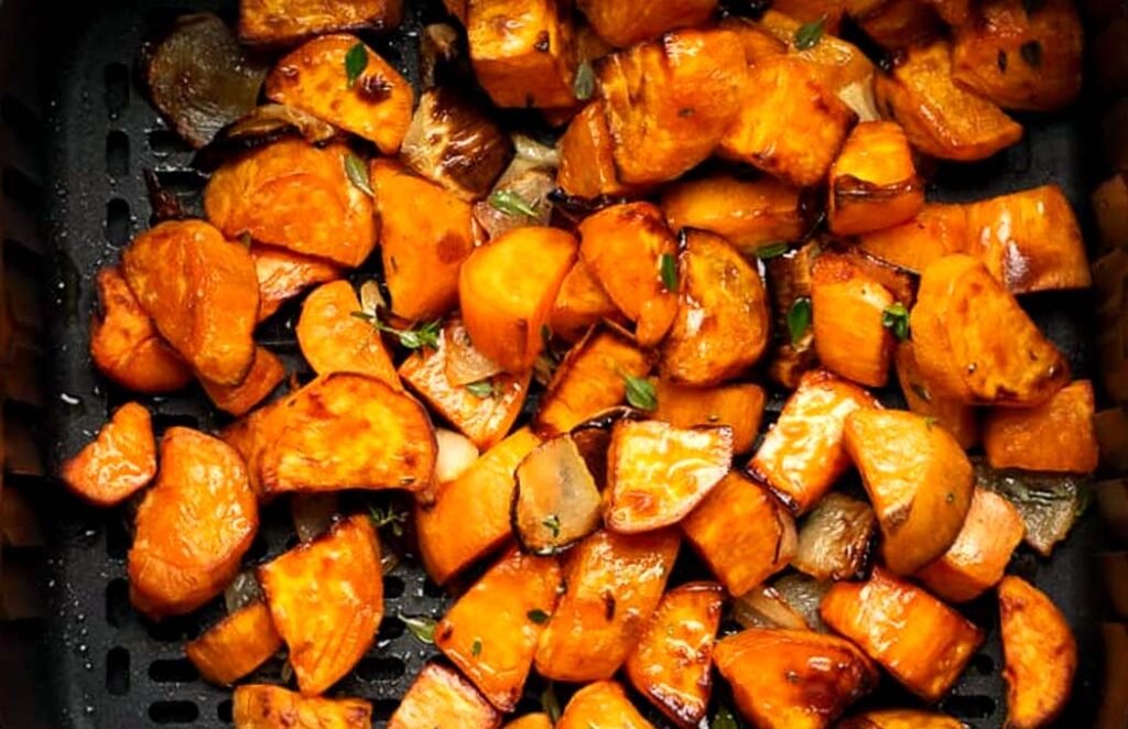 How to Cook Diced Sweet Potatoes in Air Fryer