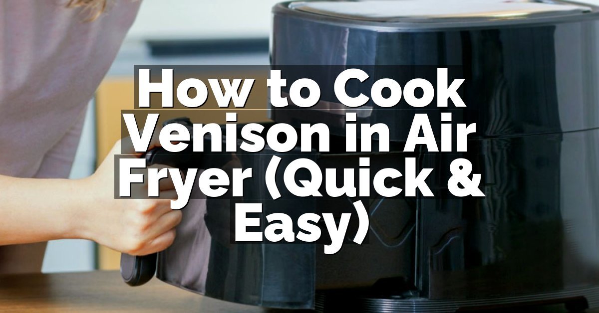How to Cook Venison in Air Fryer (Quick & Easy)