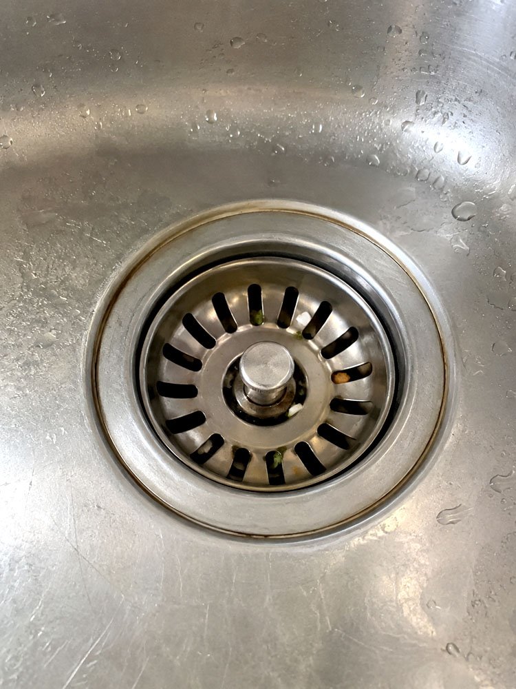 Cleaning a Sink Drain