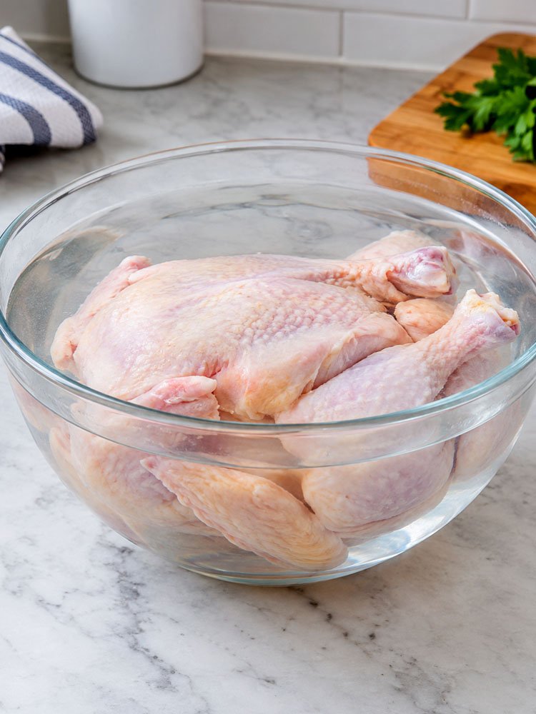 defrost chicken safely